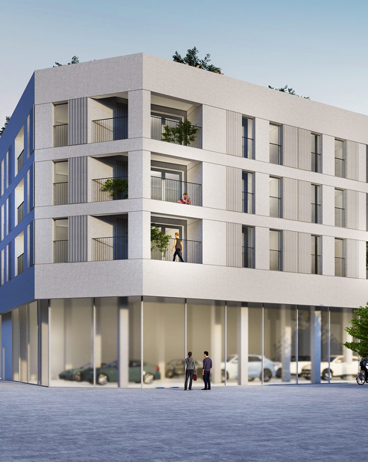 Vista Residencial Alicante obra nueva